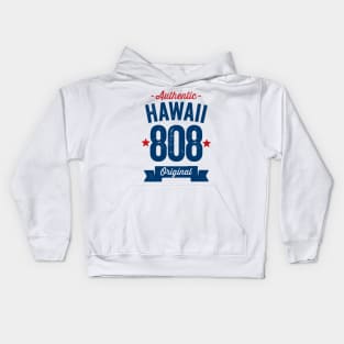 Authentic Hawaii 808 Area Code Kids Hoodie